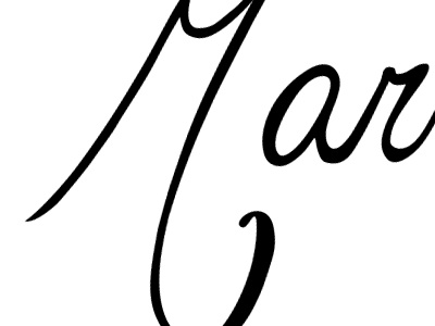 Vector Touch Up christmas script typography