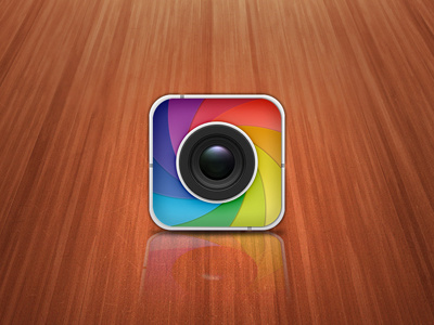 Spectrum Icon V4 camera colour grain ios iphone lens photo spectrum wood