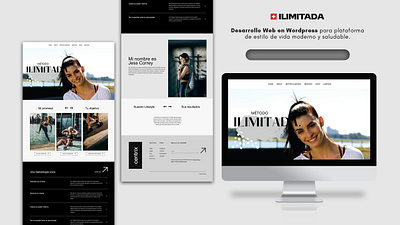 Ilimitada - Plataforma de estilo de vida moderno y saludable. cms design designweb ui ux uxui wordpress