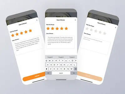 Rate And Review Mobile App Ui app design mobile rate and review app rate and review design rate and review details rate and review experience rate and review interface rate and review mobile rate and review option rate and review page rate and review setting rate and review ui rate and review view rate and review widget rate and review dashboard rate review rate review screen screen ui