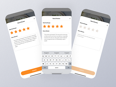 Rate And Review Mobile App Ui app design mobile rate and review app rate and review design rate and review details rate and review experience rate and review interface rate and review mobile rate and review option rate and review page rate and review setting rate and review ui rate and review view rate and review widget rate and review dashboard rate review rate review screen screen ui