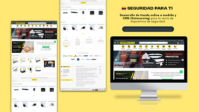 Seguridad para ti - Ecommerce and CRM a medida crm designweb graphic design software ui ux uxui web