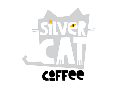 Silver Cat Coffee - logo, 2024