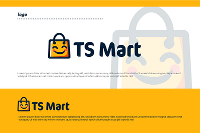 TS Mart logo design bag logo branding design gbaf graphic design illustration logo logo design mart logo shopinglogo shopping shopping bag smile logo ts ts logo typography vector