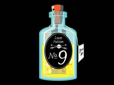 Love Potion Illustration/Graphic graphic illustration illustration vector