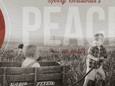 Christmas + Peace christmas holiday photography typography