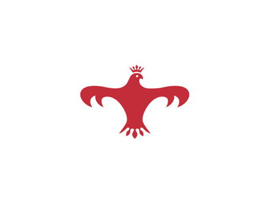 Eagle brand communication agency crown design eagle logo logo design modern pavel surovy symbol