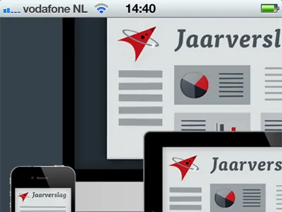 onlinejaarverslag.com iphone jaarverslag mobile online responsive