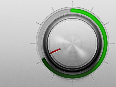 Dial dial knob ui