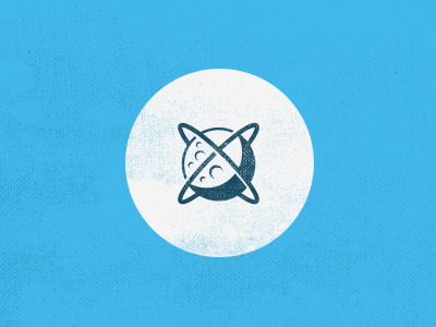 OrbitWeb logo study logo mark moon orbit