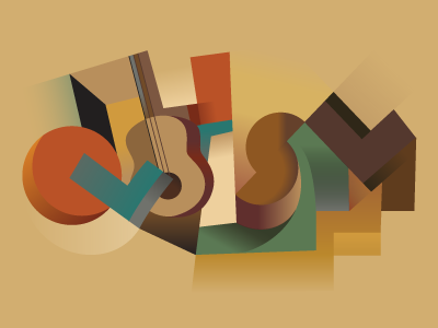 Cubism V2 cubism illustrator vector