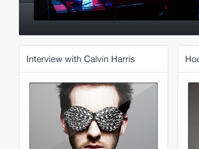 Calvin Harris heading light photo