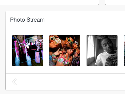 Photo Stream photos stream thumbnails