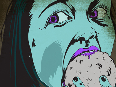 Moon Eater illustration poster