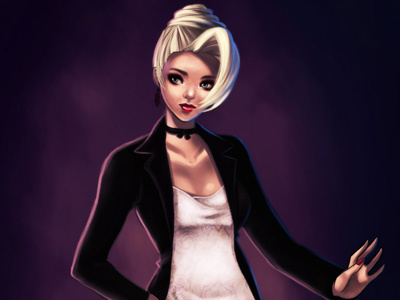 Mature characters commission fanart king of fighters snk video game