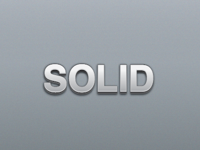 Solid disruptive raised solid team disruptive typography
