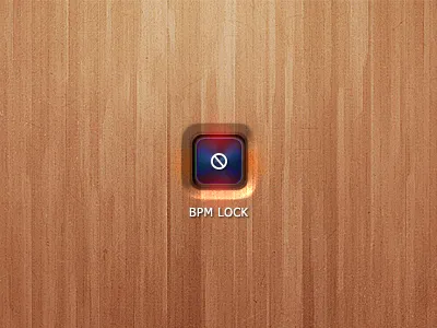 BPM Lock Button (ON) bpm button lock pressed