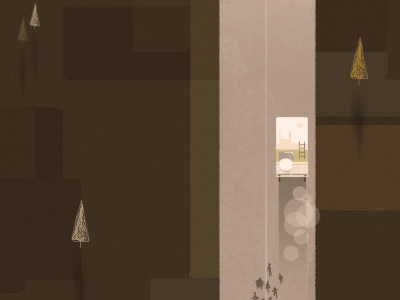 The Walking Dead digital illustration photoshop