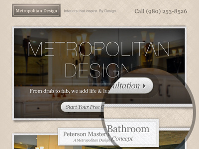Email Design for a Luxury Brand Client 2 email design luxury texture