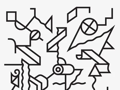 Doodle doodle illustration lines squiggles vector