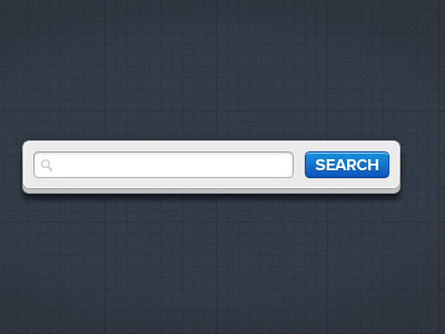 Chunky Search Input blue button chunky gui input search ui
