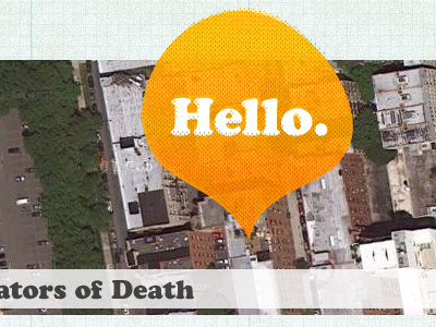 Stalk me bubble cooper foursquare graph halftone pattern map paper texture