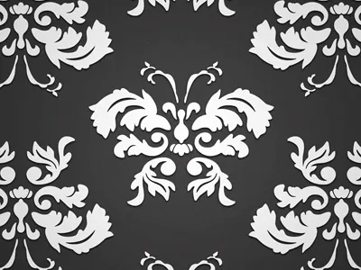 Butterfly Damask art butterfly damask original pattern repeating vector wallpaper