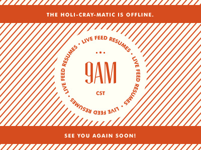 Live Feed Resumes futura holiday pattern tommaso web