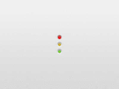 Ready... Set... Go! animation clean indicator led light notification simple ui