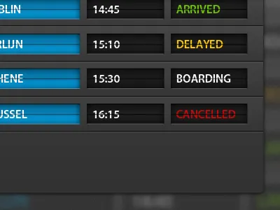 Flight board flight board flightboard presentation scheme wip