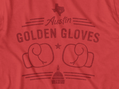 ATX Golden Gloves austin boxing red shirt texas
