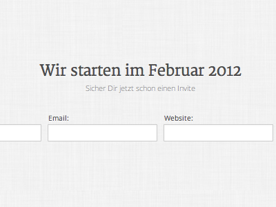 New Project: stil an;zeigen startup stilanzeigen webapp