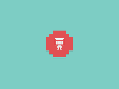 Mr Wireframe 8 bit character computer cute imac logo mockup pixel retro robot screen wireframe