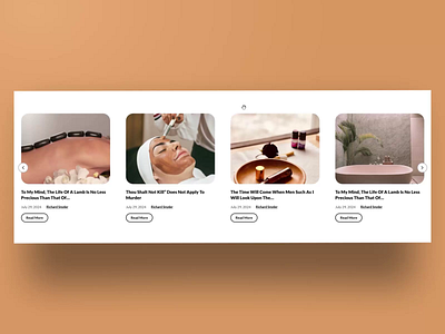 Spa Blog Carousel Template averta carousel carousel slider depicter app mobile friendly design