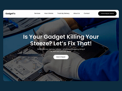 "GadgetFix" Repairing App Design app app design application application design device fix device gadger gadget fix mobile app mobile application personalization platform platform design repair repair gadget ui user user interface ux ux ui