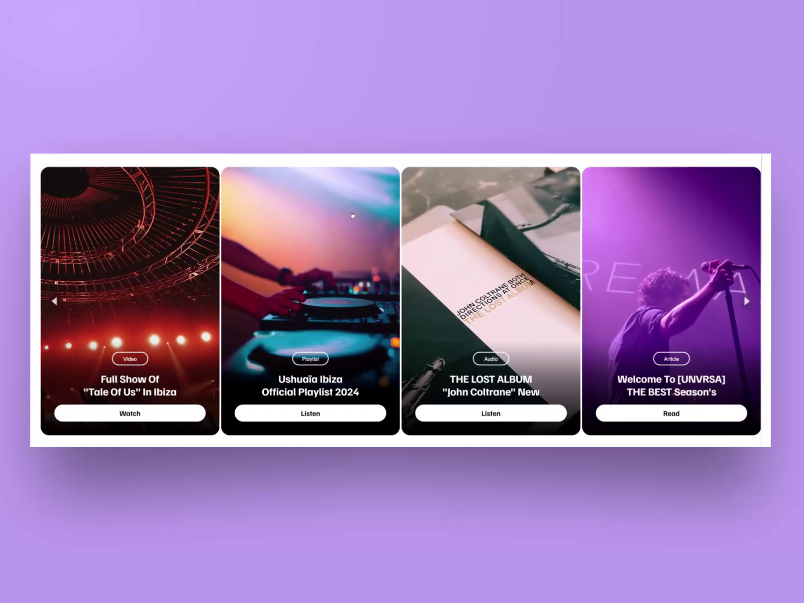 Event Carousel Template by depicter on Dribbble