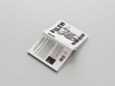 'Filth' Front and Back Cover Redesign book covers cover design graphic design publishing