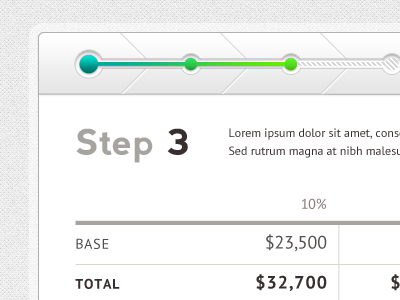 Progress Thingie2 progress meter table ui