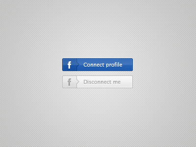 Facebook Connect blue btn button connect facebook fb light media social ui