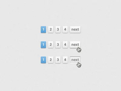 Pagination Button Hovers buttons theme ui wordpress