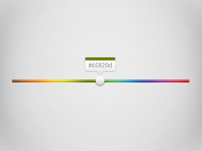 Color Slider color colors interface picker slider ui