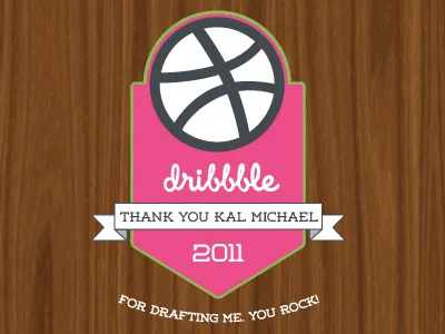 My First Shot dribbble first shot thank you