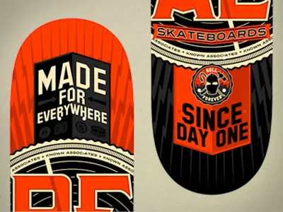 Noses And Tails skateboard