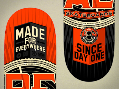 Noses And Tails skateboard