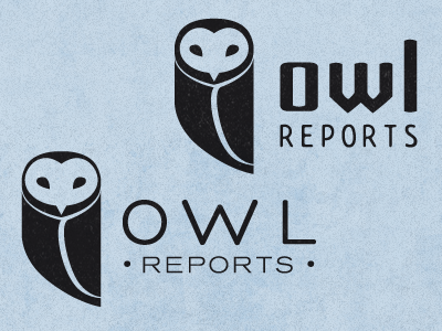 Owl Rebound icon logo owl reports symbol