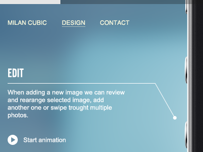 Portfolio animation personal portfolio