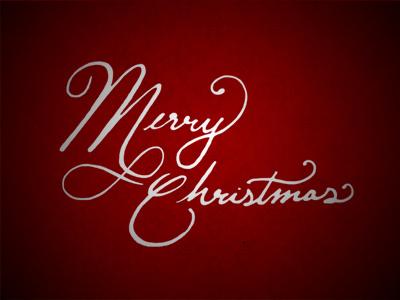 Merry Christmas christmas hand letter holiday merry