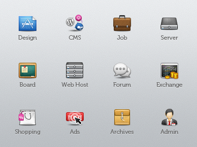 Forum Categories Icon Part 2 cms fourm host icon server