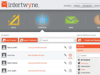 Intertwyne UI icons ui user interface