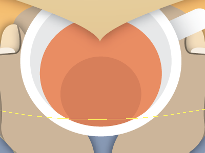 Tea Cup ayurveda colors cup hands himalayas holding packaging tea